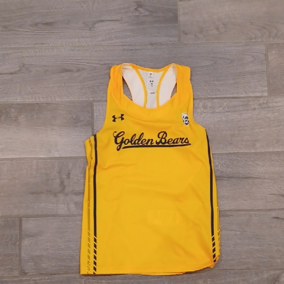 Under Armour California Golden Bears Women's Track & Field Singlet Top - Picture 1 of 5
